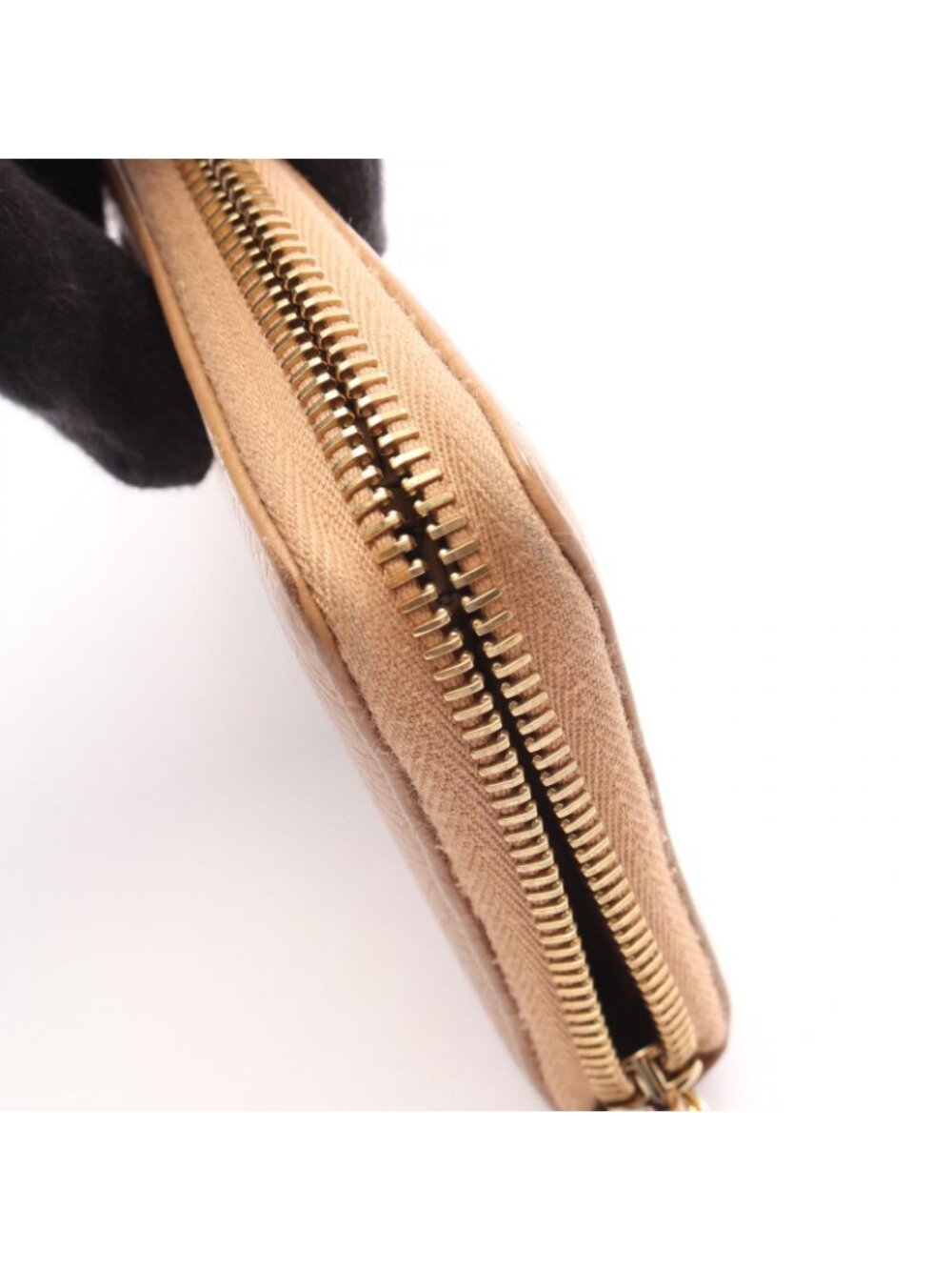 Gucci Round Wallet Soho Interlocking G Brown Leather - Picture 12 of 13